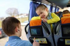 Правила перевозки детей в автобусе